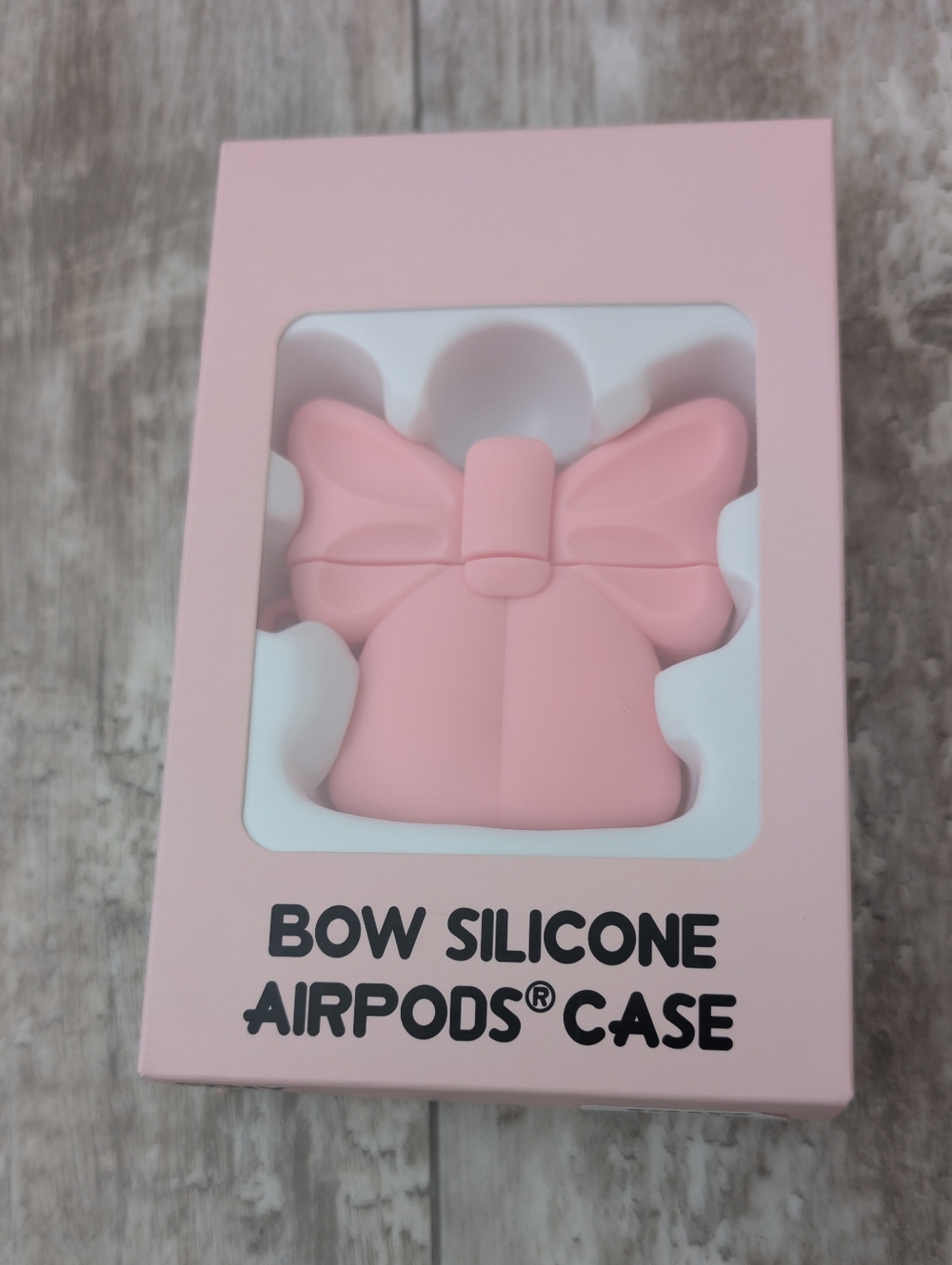 Tilly's Pink Bow Silicone AirPods Case